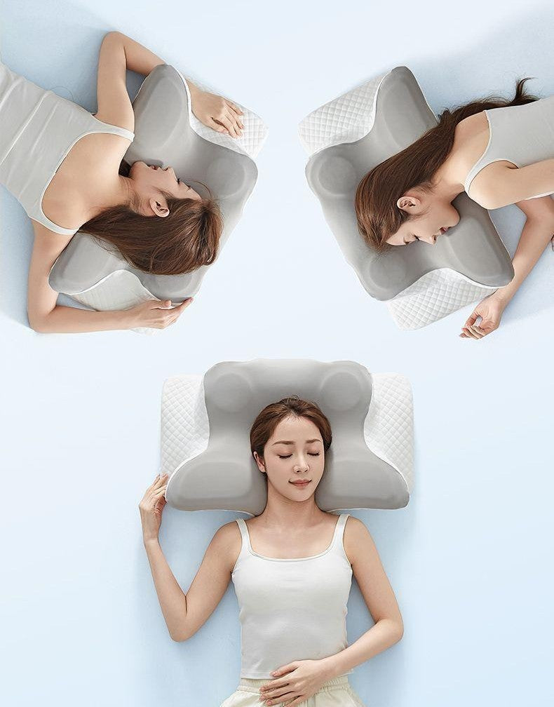 Cervical neck traction pillow by Glow Ritual