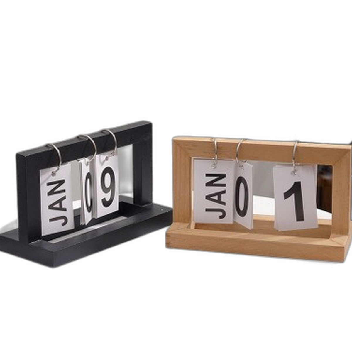 Wooden perpetual calendar by Glow Ritual