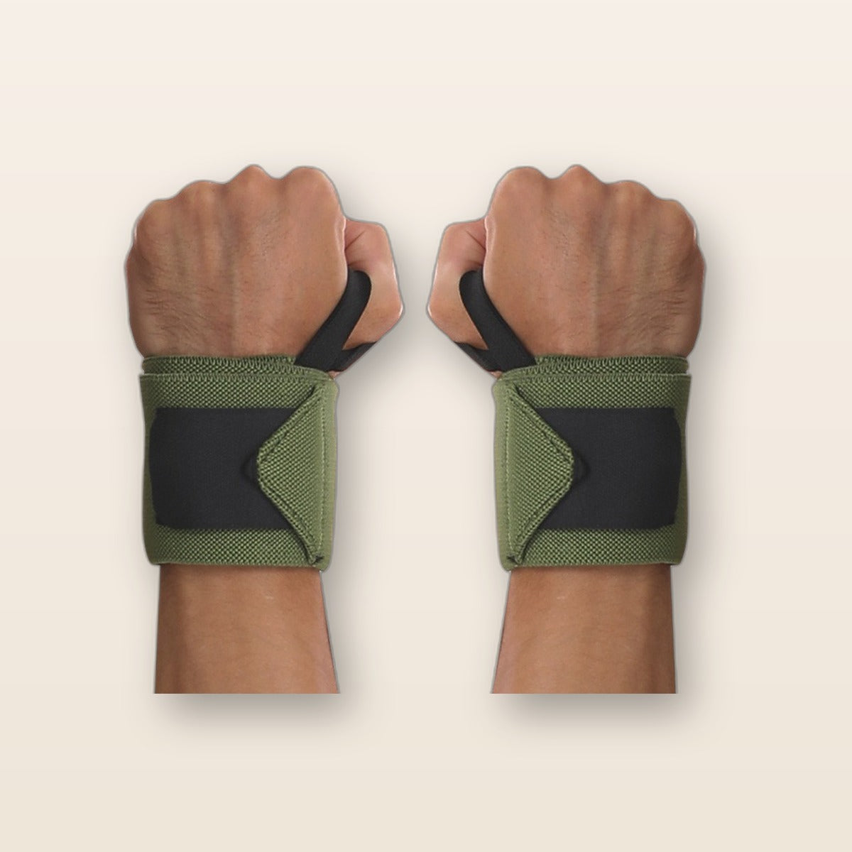 Adjustable gym wrist wraps pair by Glow Ritual