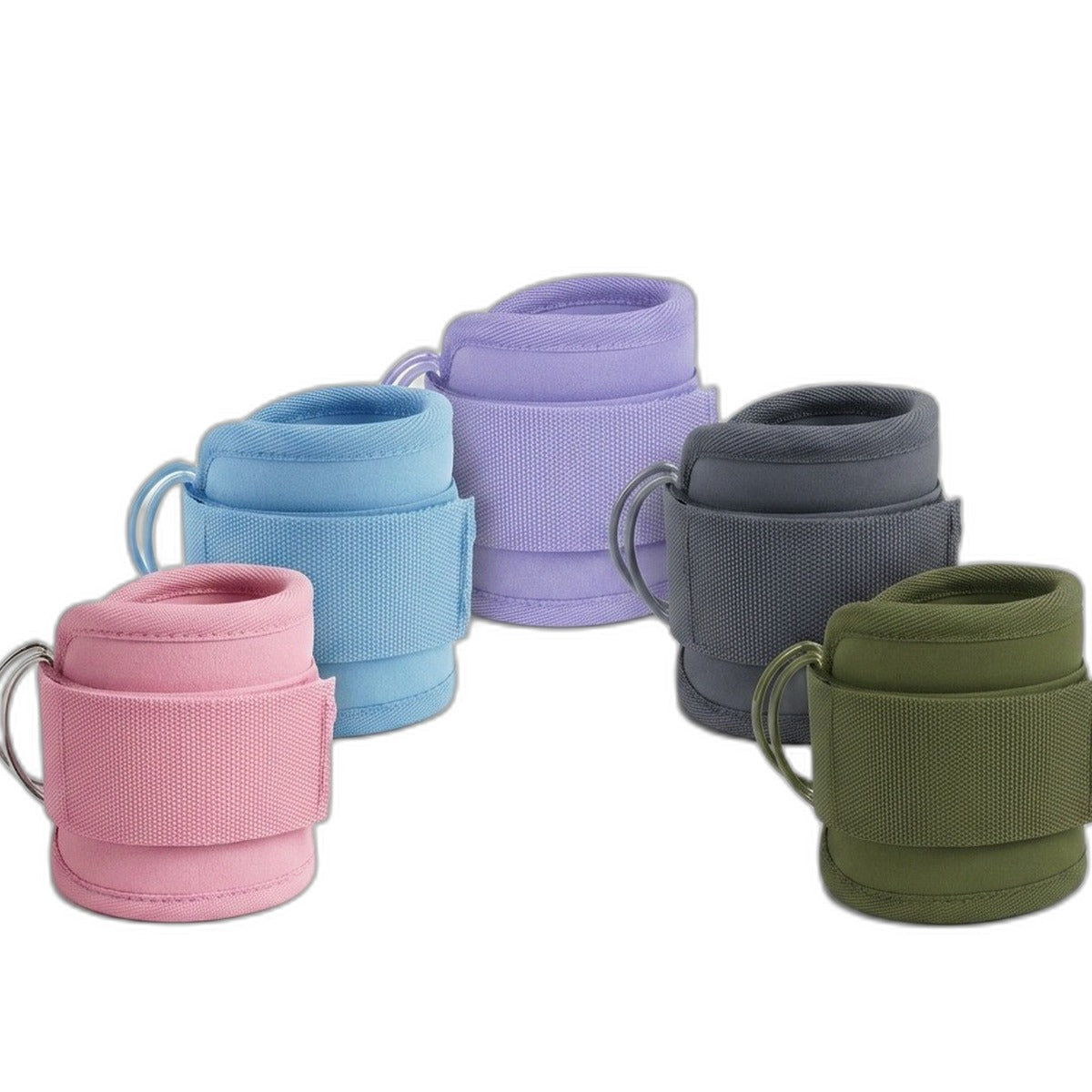 Ankle straps for cable machine by Glow Ritual