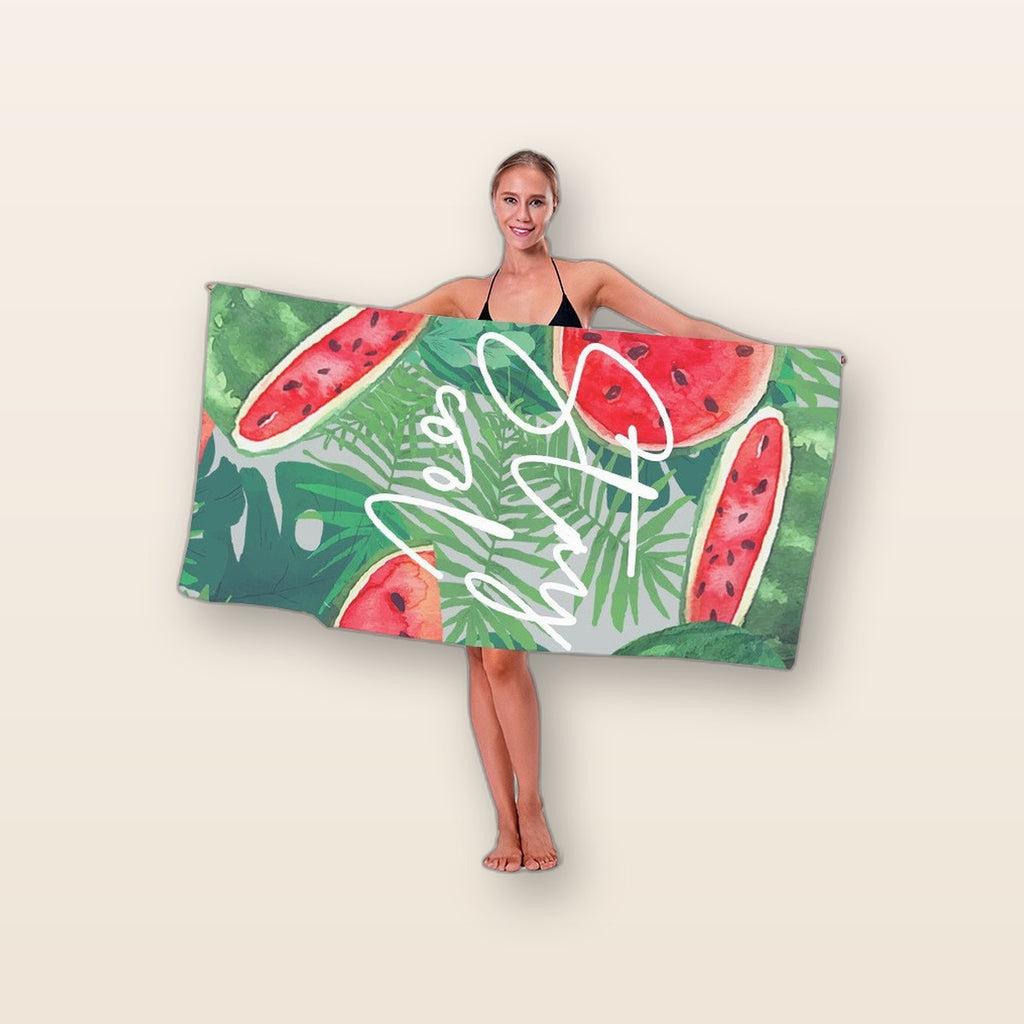 Microfiber beach towel by Glow Ritual