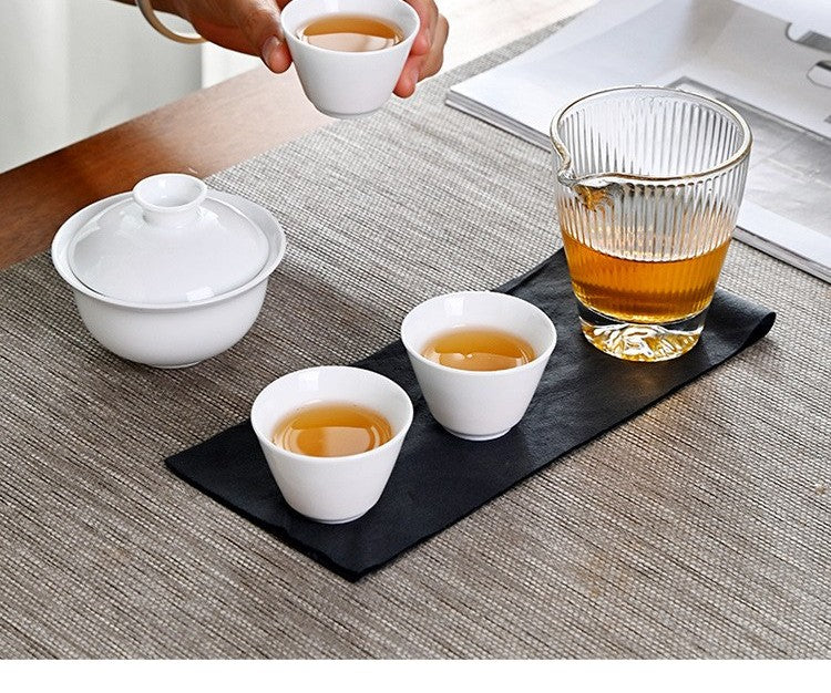 Travel gaiwan tea set by Glow Ritual
