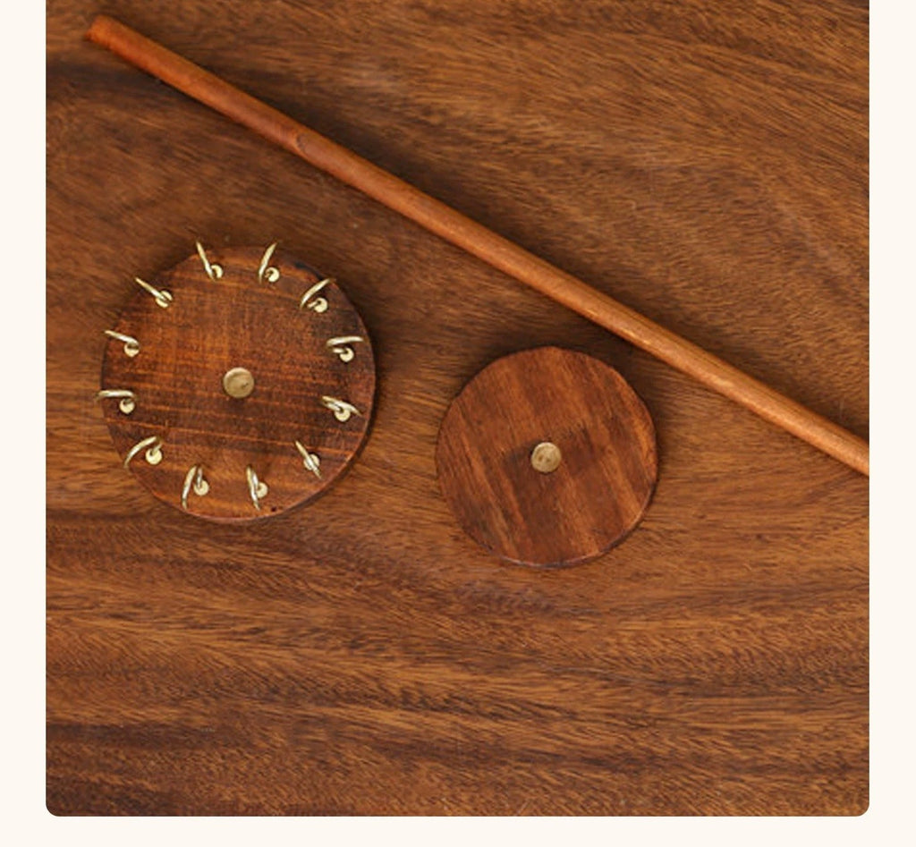 Rotating necklace stand by Glow Ritual