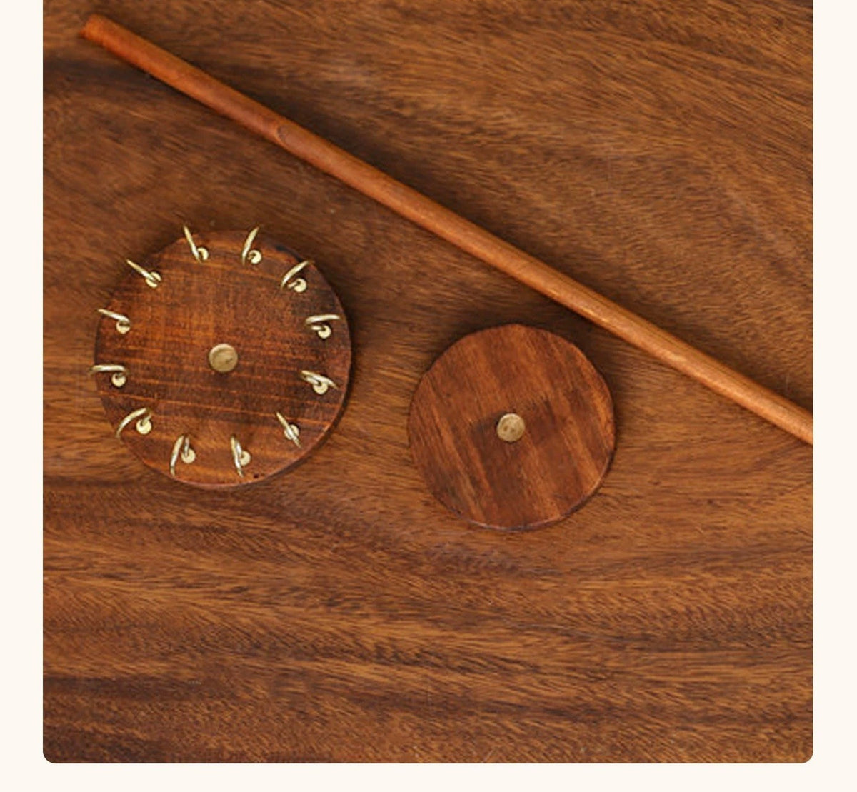 Rotating necklace stand by Glow Ritual