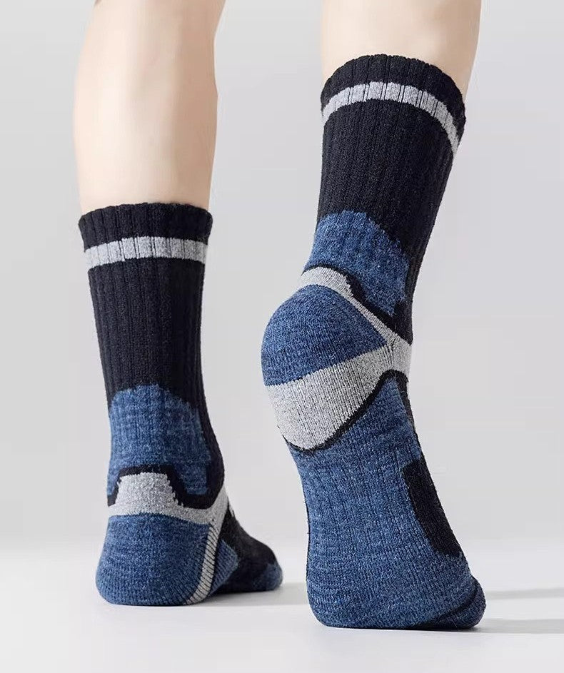 Merino wool blend hiking socks by Glow Ritual