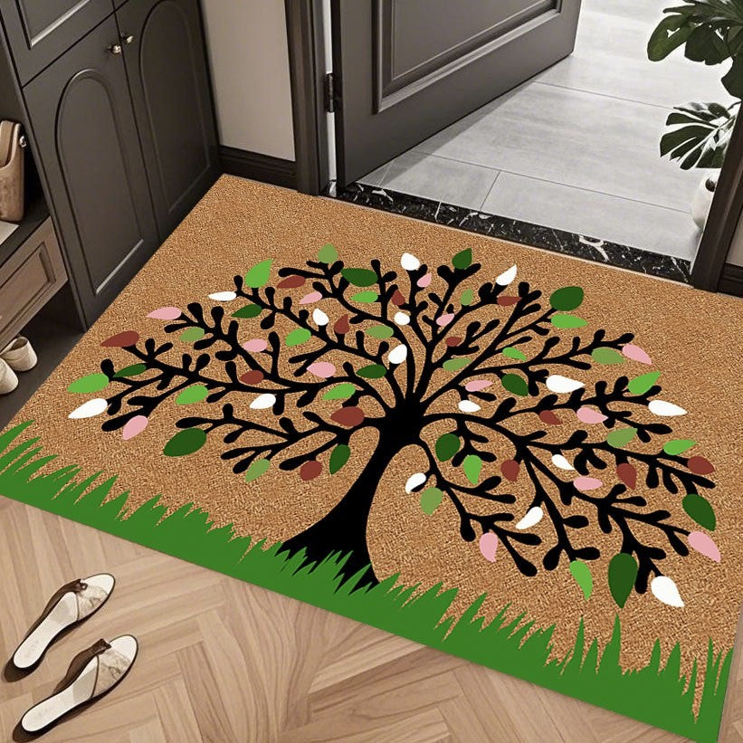 Coir-look door mat by Glow Ritual