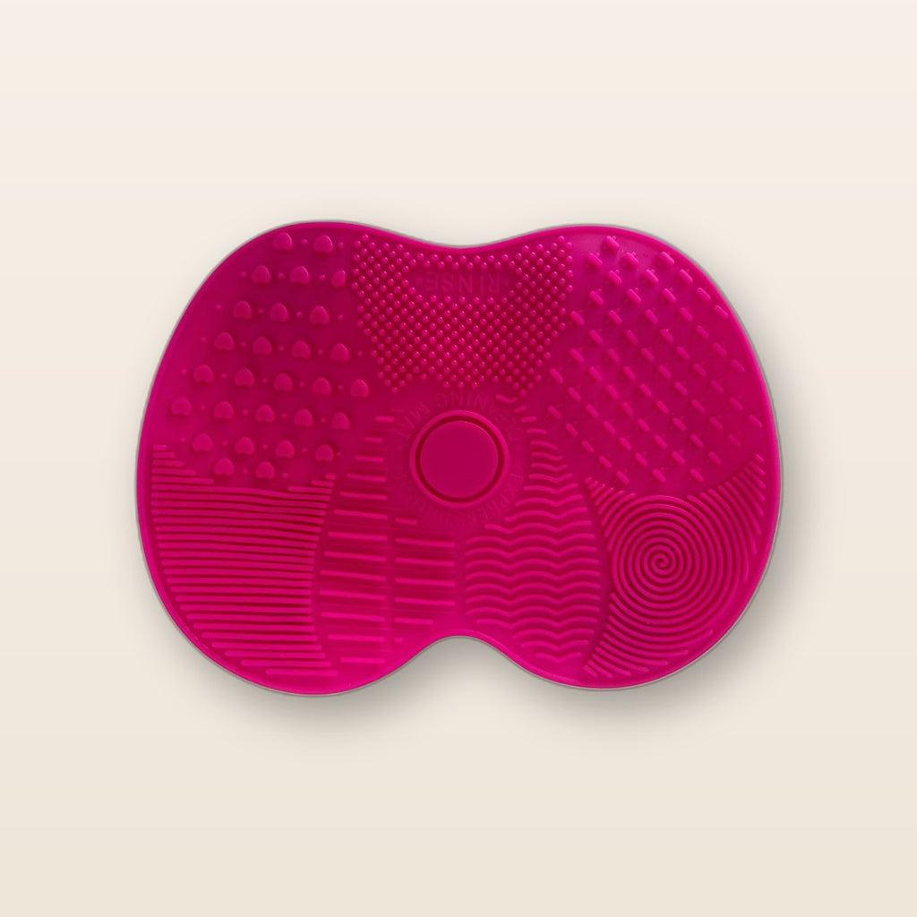 Silicone makeup brush cleaning mat by Glow Ritual