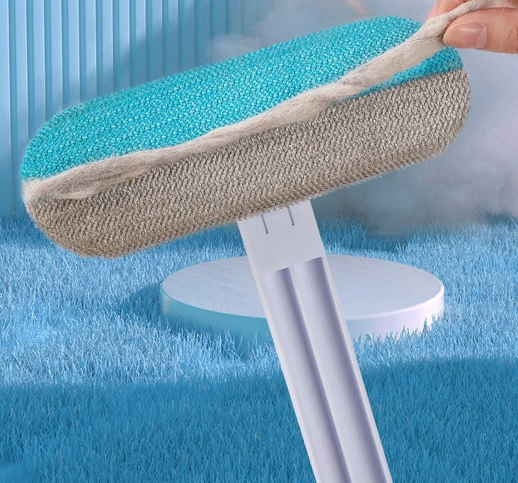 Rubber pet hair remover for carpet by Glow Ritual