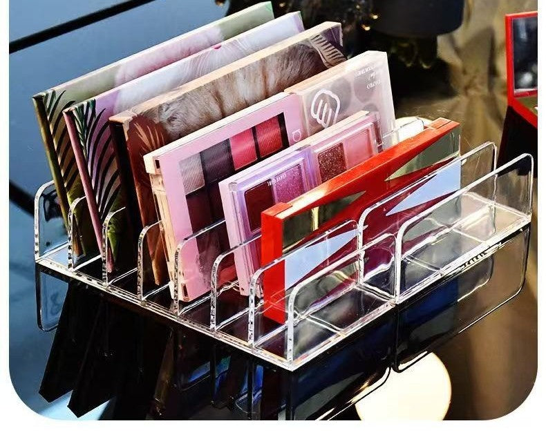 Acrylic eyeshadow palette organizer by Glow Ritual