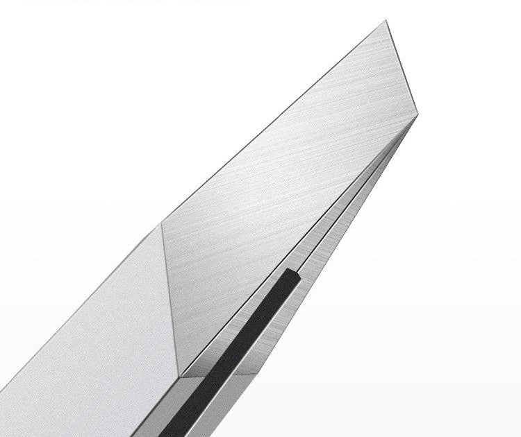 Slant precision eyebrow tweezers by Glow Ritual