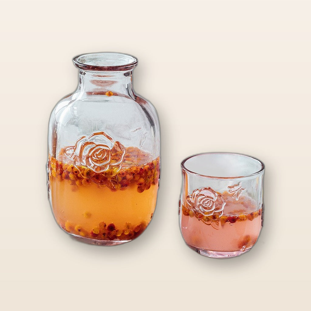 Bedside water carafe set by Glow Ritual