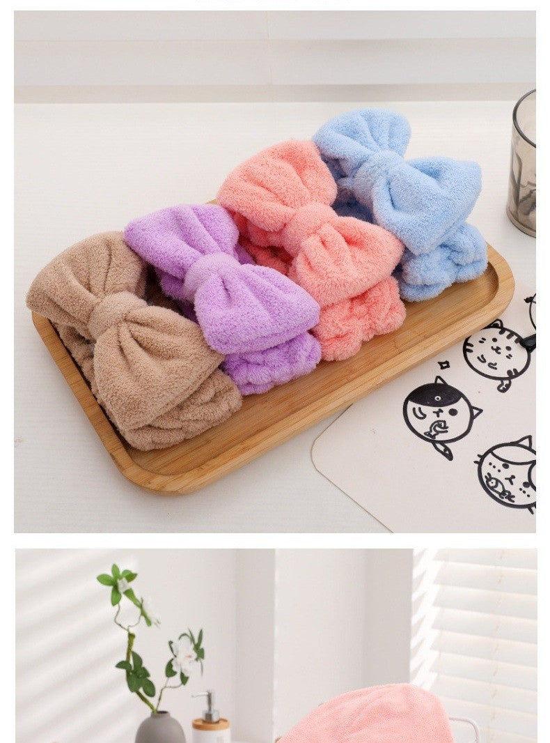 Spa set bath wrap, hair towel and headband by Glow Ritual