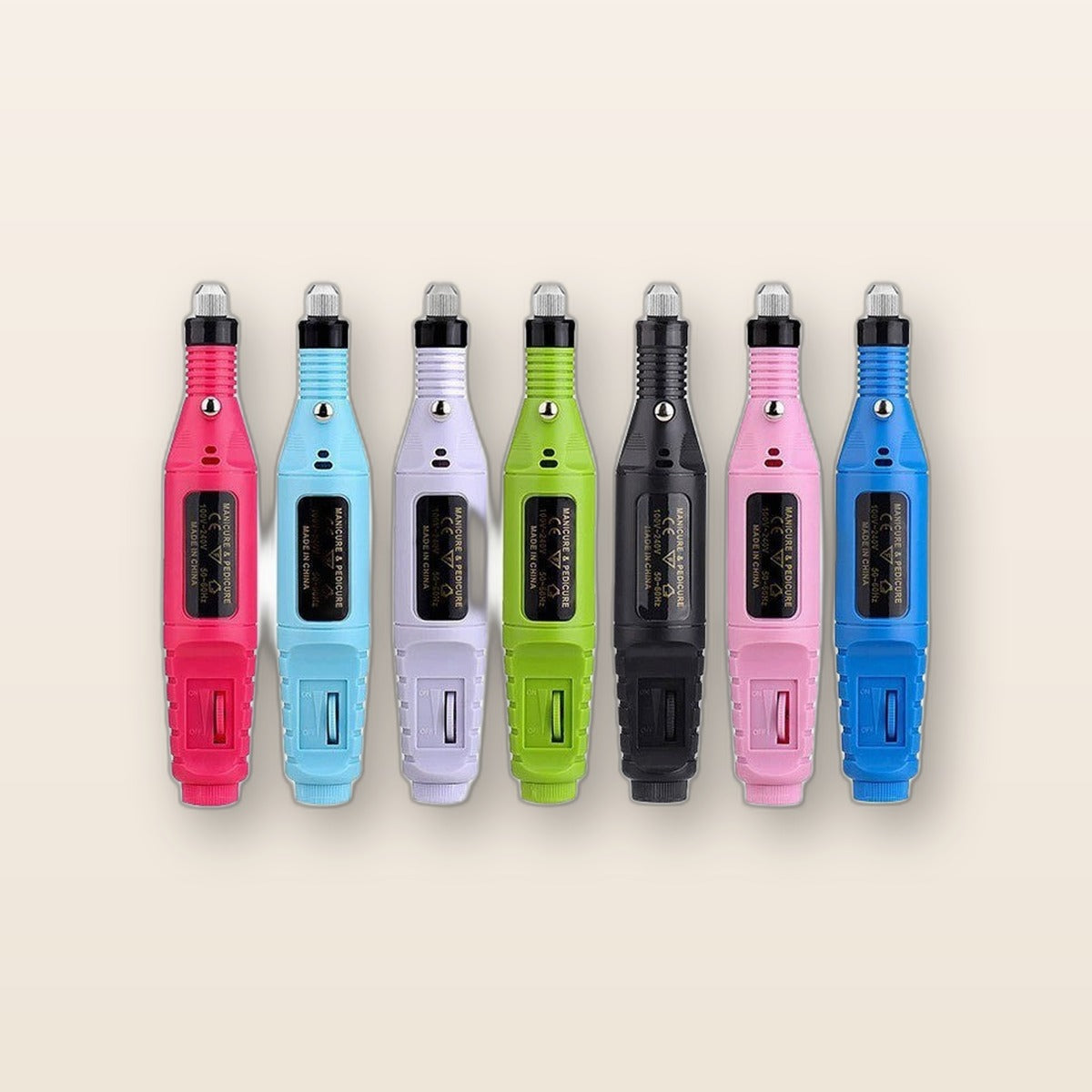 Portable electric nail drill by Glow Ritual