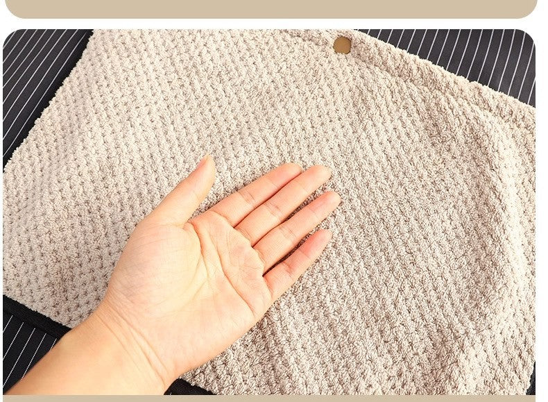 Waterproof kitchen apron by Glow Ritual