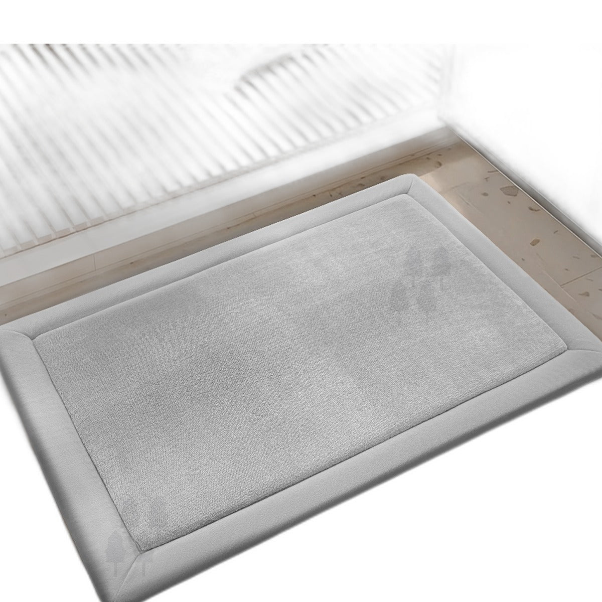 Memory foam bath mat by Glow Ritual