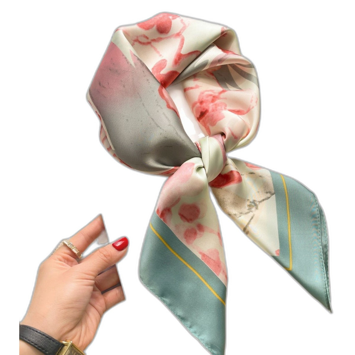 Mulberry silk hair scarf by Glow Ritual