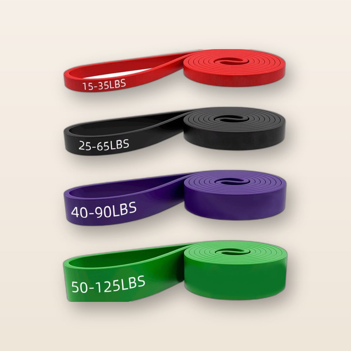 Latex resistance loop bands by Glow Ritual