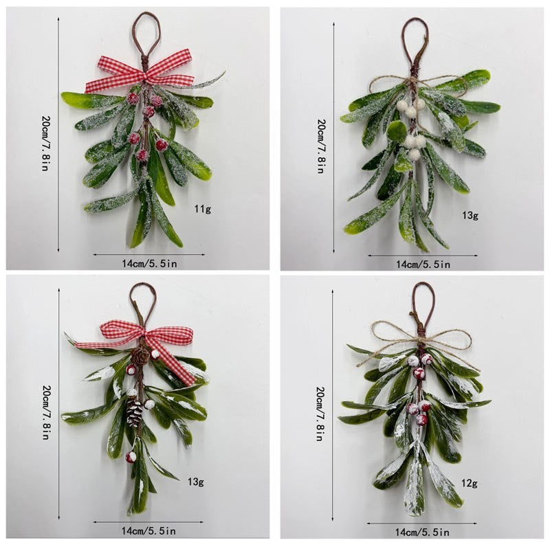 Artificial mistletoe picks by Glow Ritual