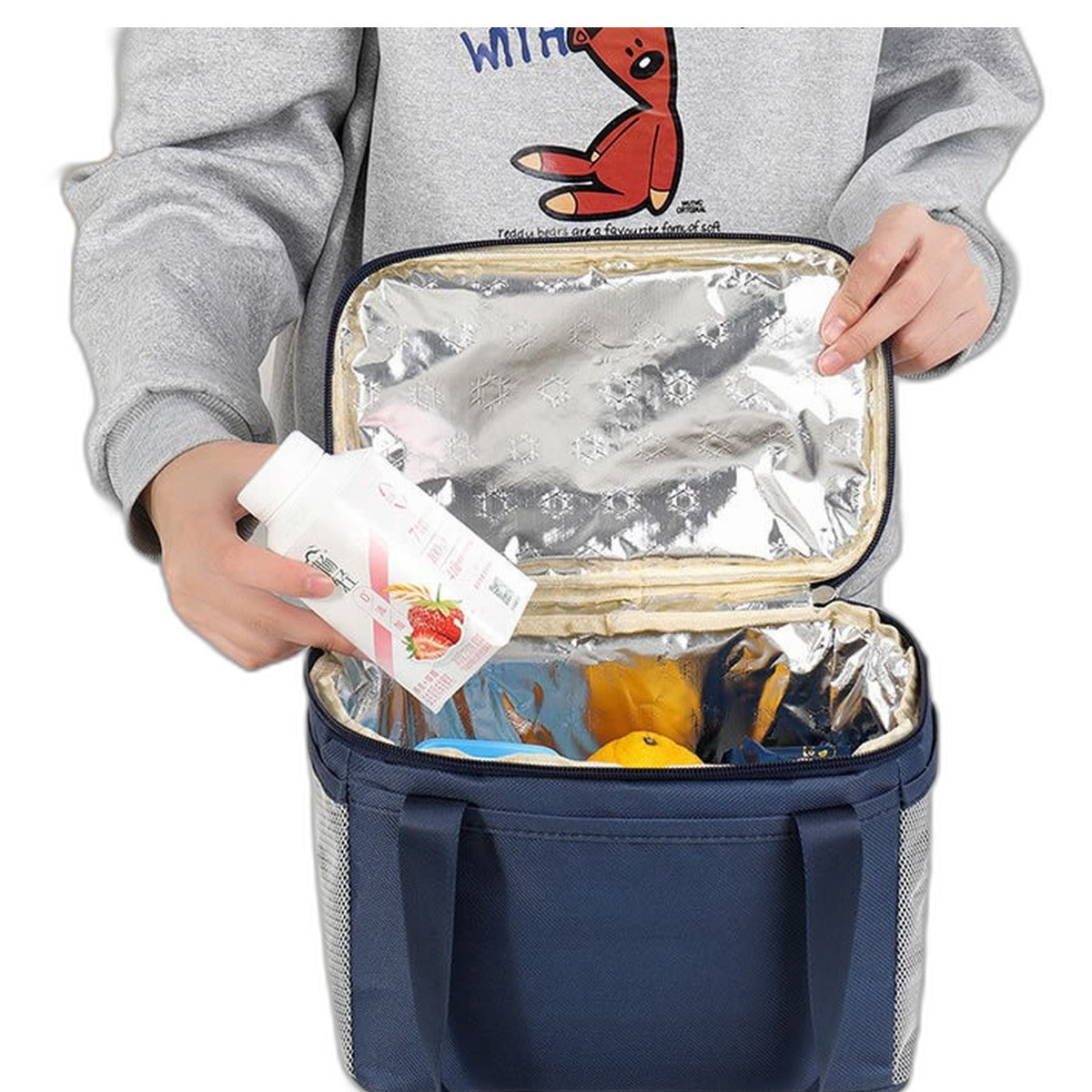 Insulated lunch cooler bag by Glow Ritual