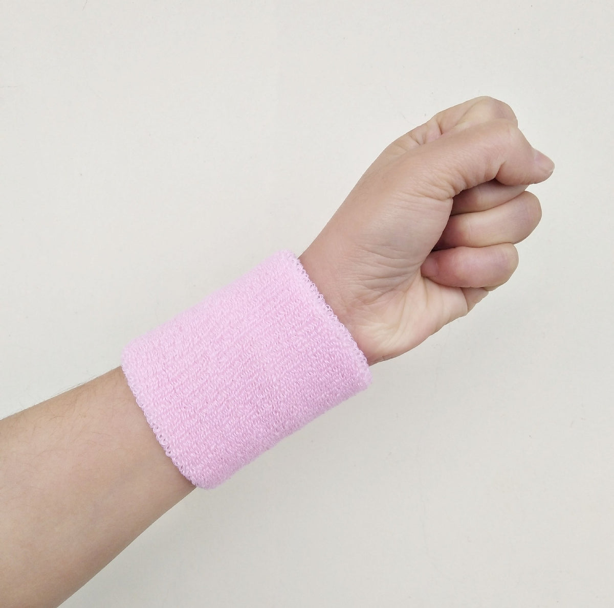 Cotton sweat wristbands by Glow Ritual
