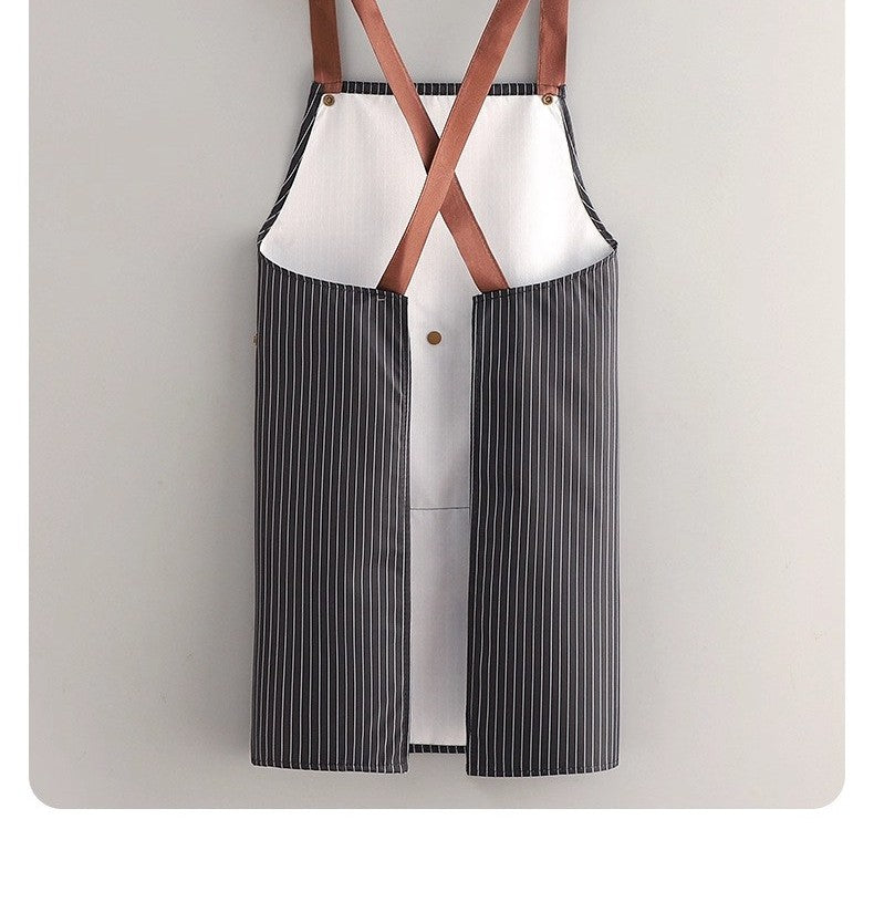 Waterproof kitchen apron by Glow Ritual