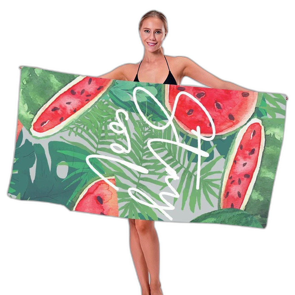 Microfiber beach towel by Glow Ritual