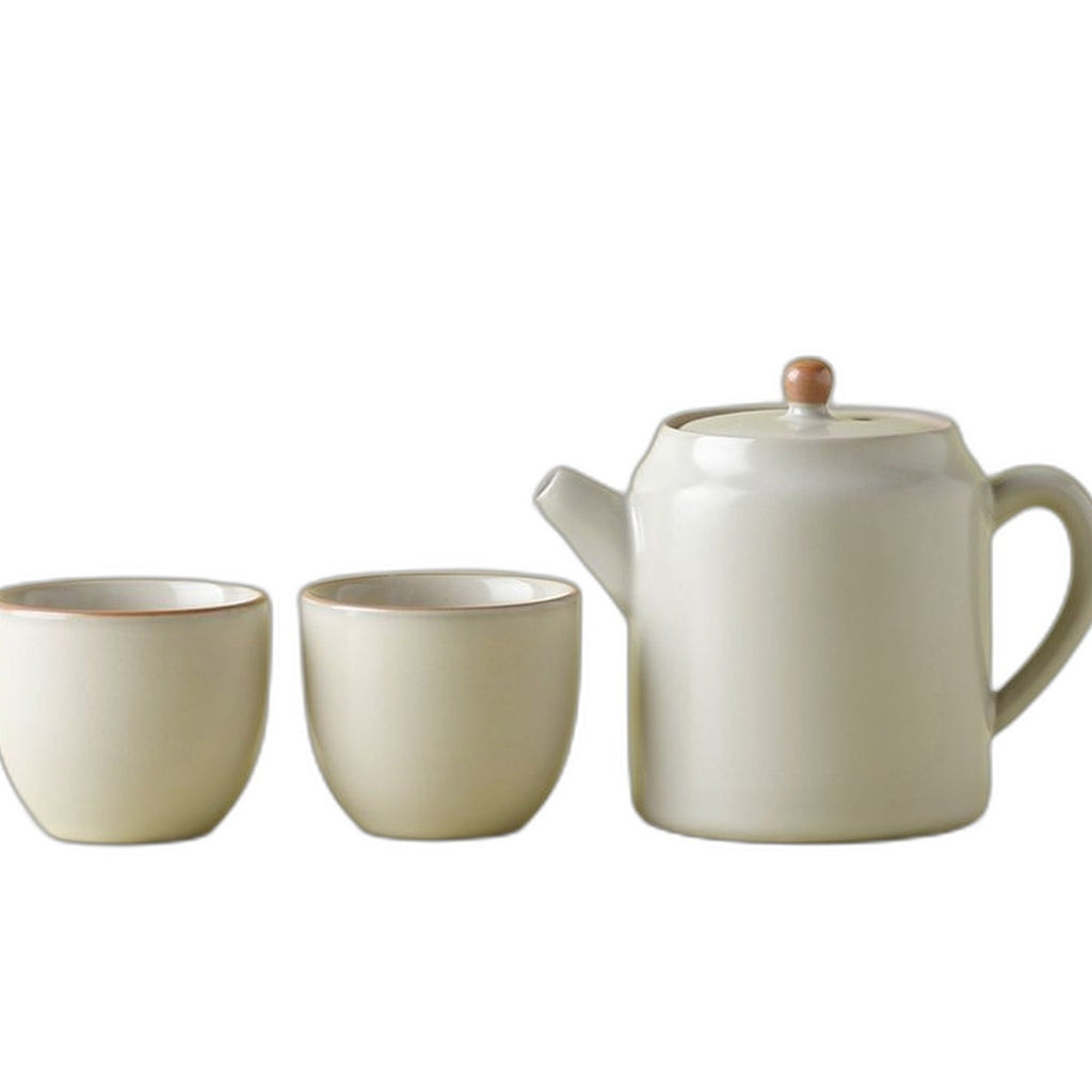 Ceramic teapot with infuser by Glow Ritual