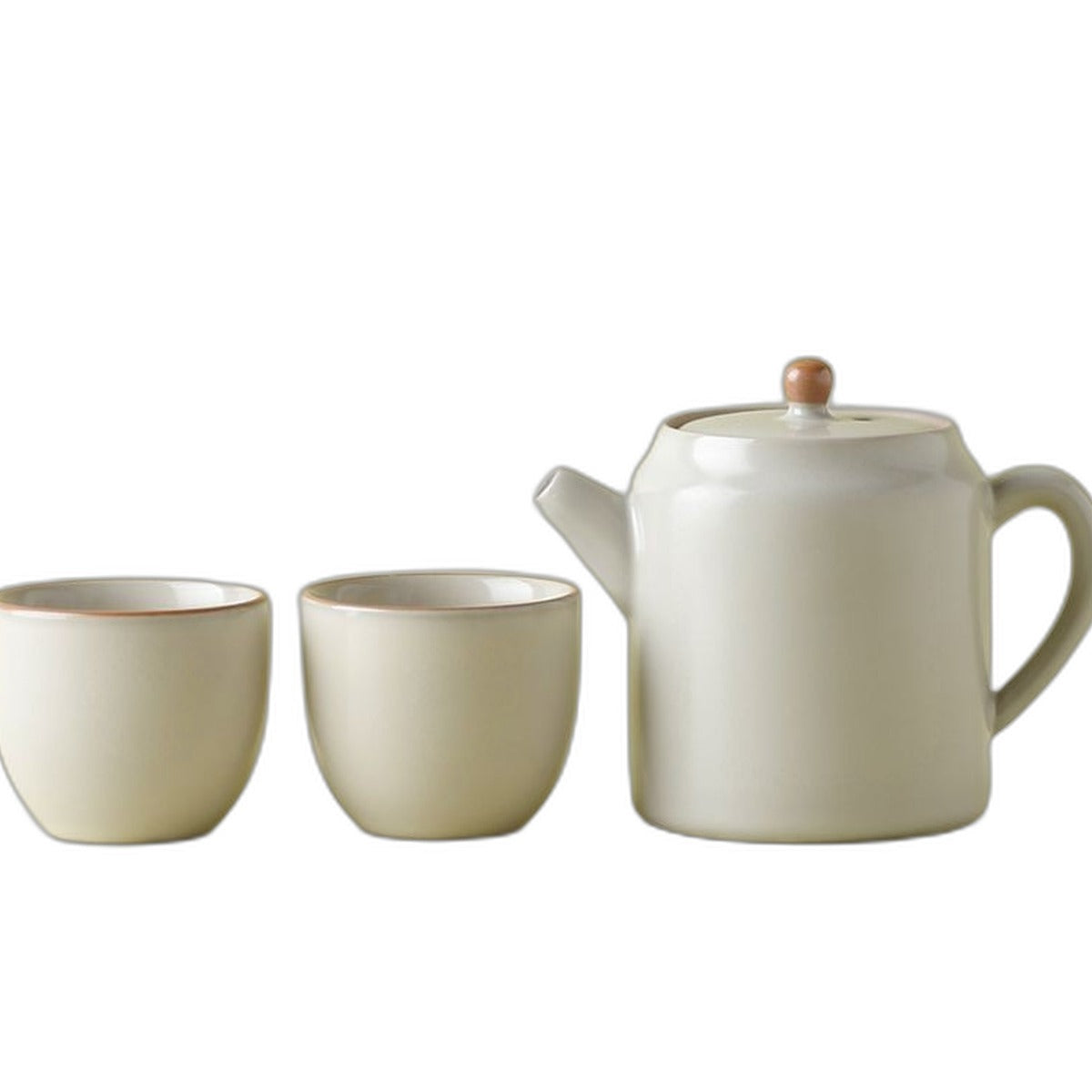 Ceramic teapot with infuser by Glow Ritual