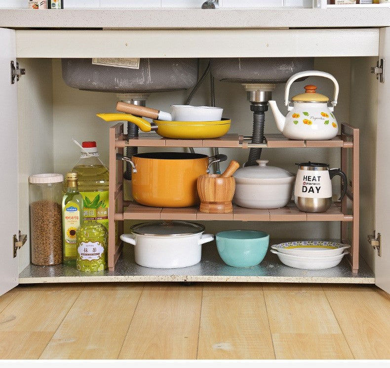 Under sink organizer by Glow Ritual