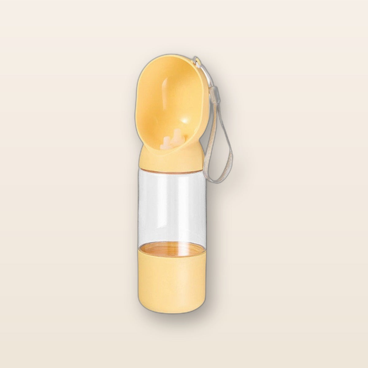 Portable pet water bottle by Glow Ritual