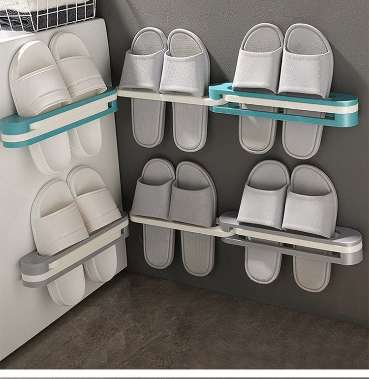 Wall slipper rack by Glow Ritual