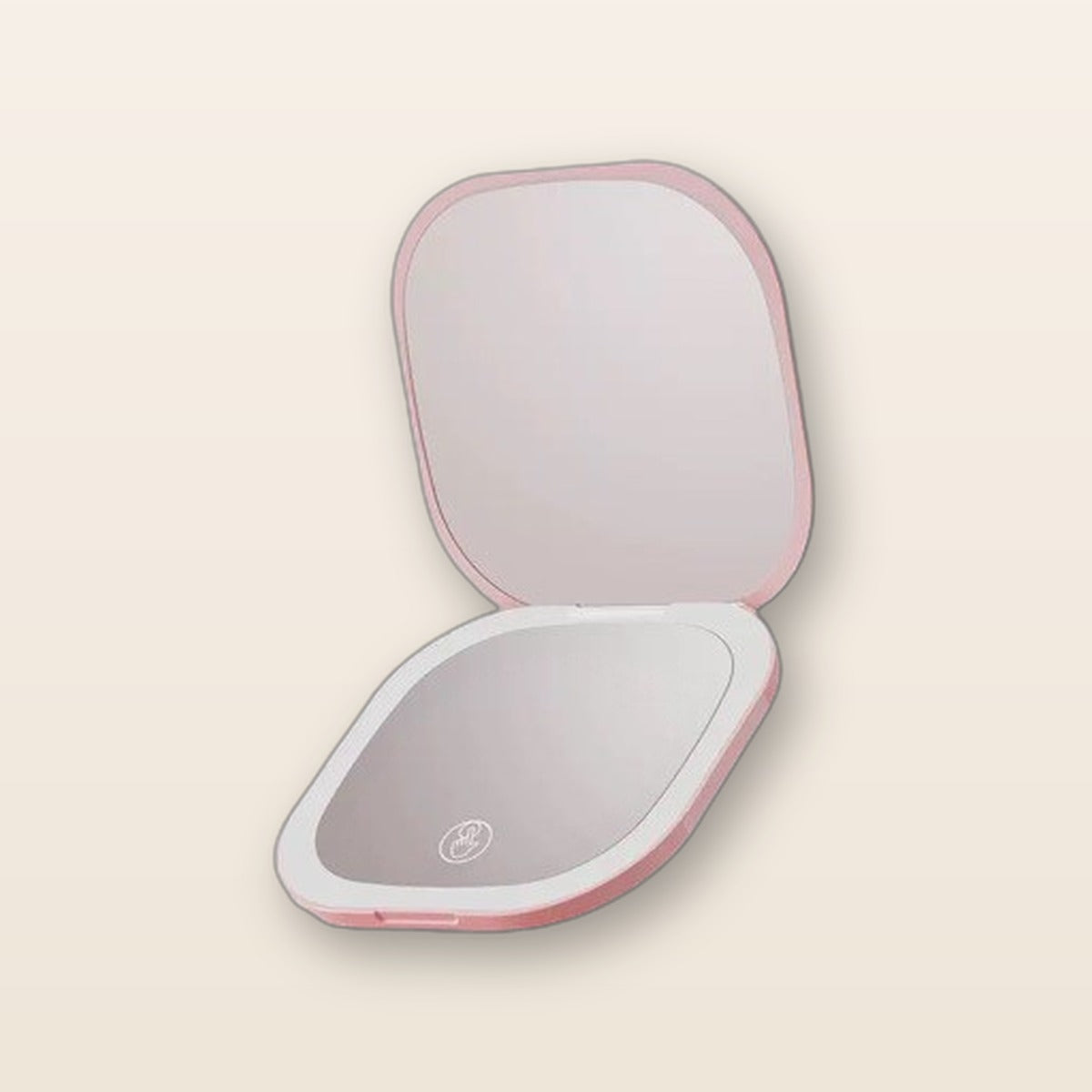 LED compact travel mirror by Glow Ritual