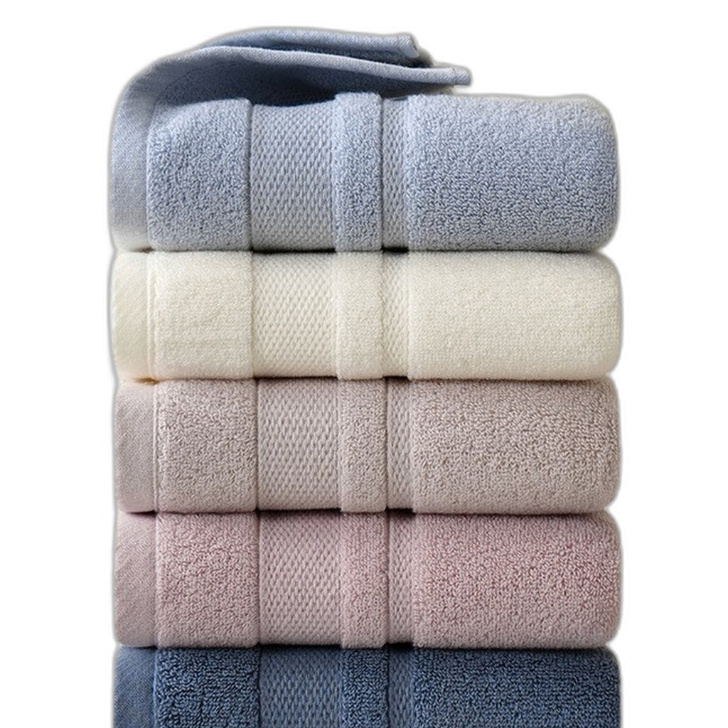 Thick cotton face towel by Glow Ritual