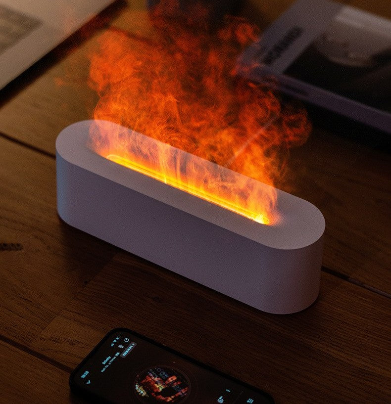 Flame aroma diffuser by Glow Ritual