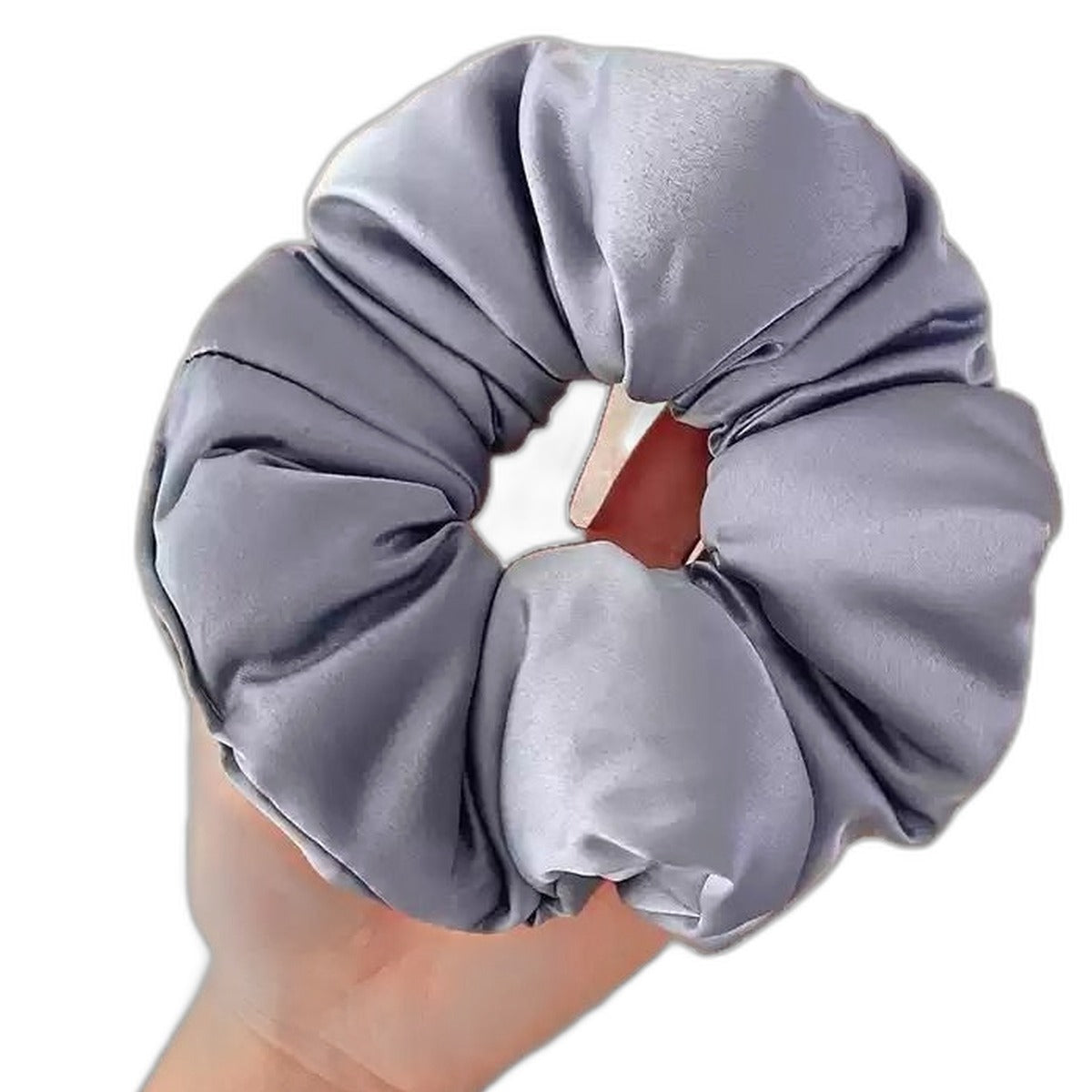 Oversized satin sleep scrunchies by Glow Ritual
