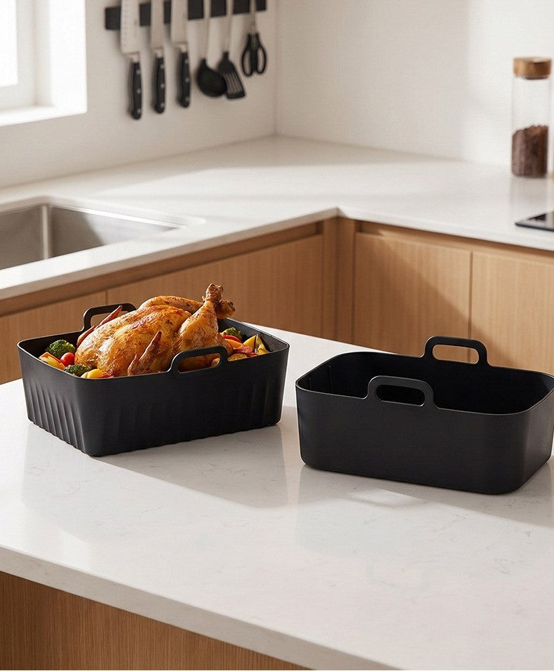 Air fryer silicone liner by Glow Ritual