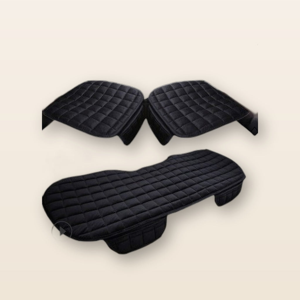 Plush car seat cushion by Glow Ritual