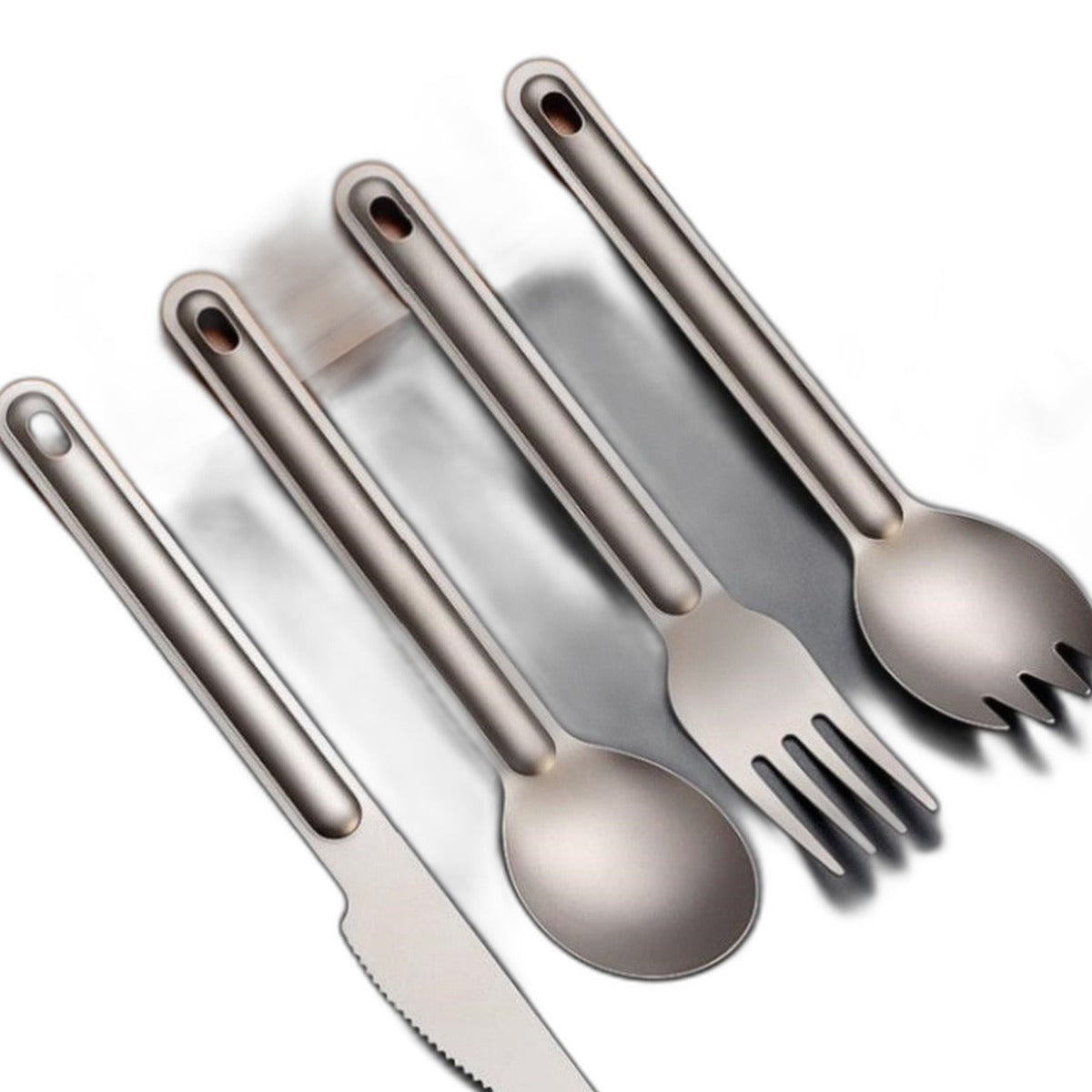 Titanium camping utensil by Glow Ritual