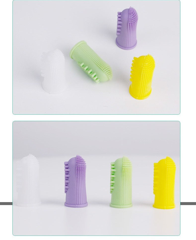 Pet finger toothbrush by Glow Ritual