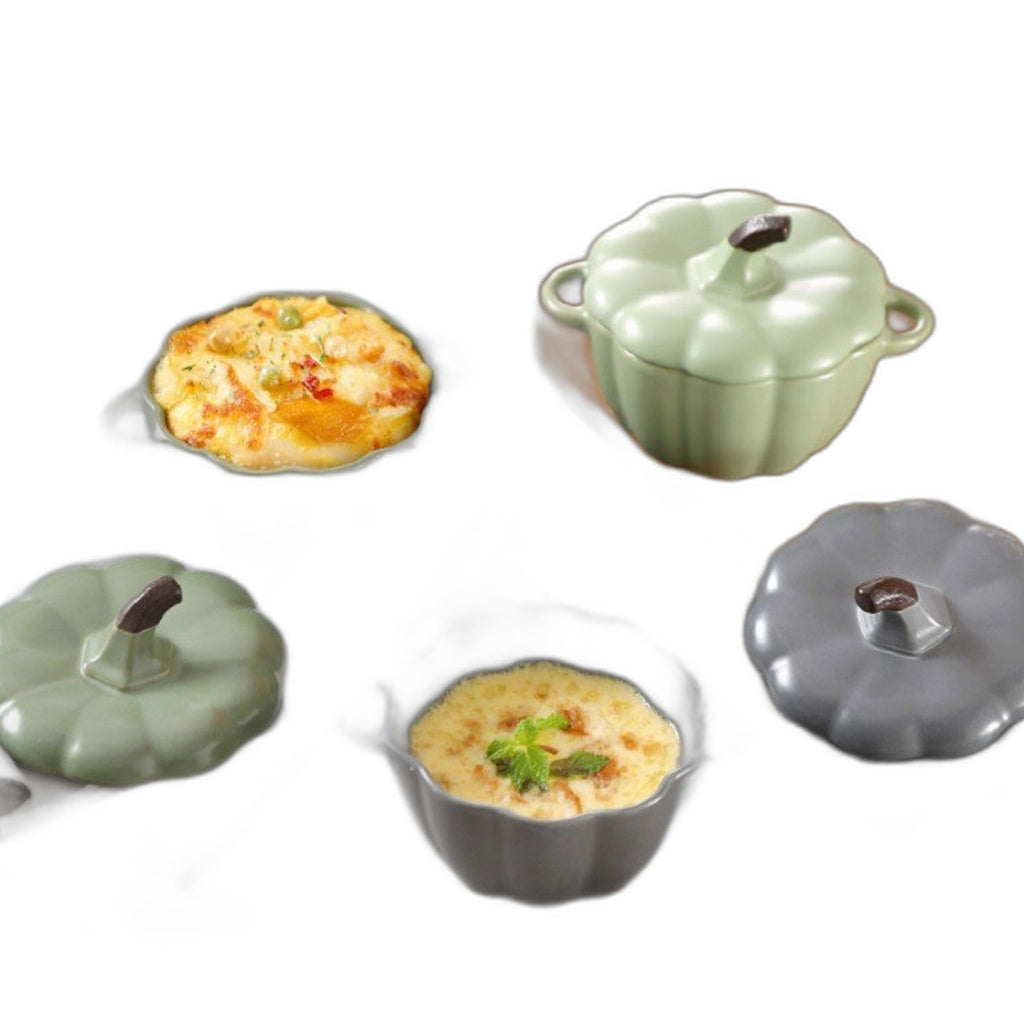 Pumpkin soup bowl with lid by Glow Ritual