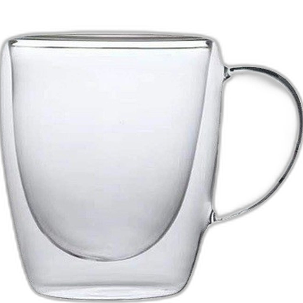 Double-wall glass mugs by Glow Ritual
