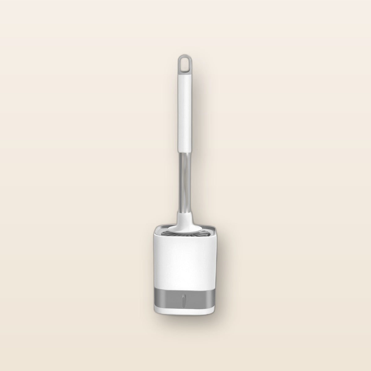 Silicone toilet brush with holder by Glow Ritual