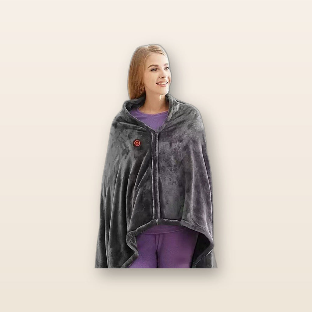 USB heated shawl by Glow Ritual