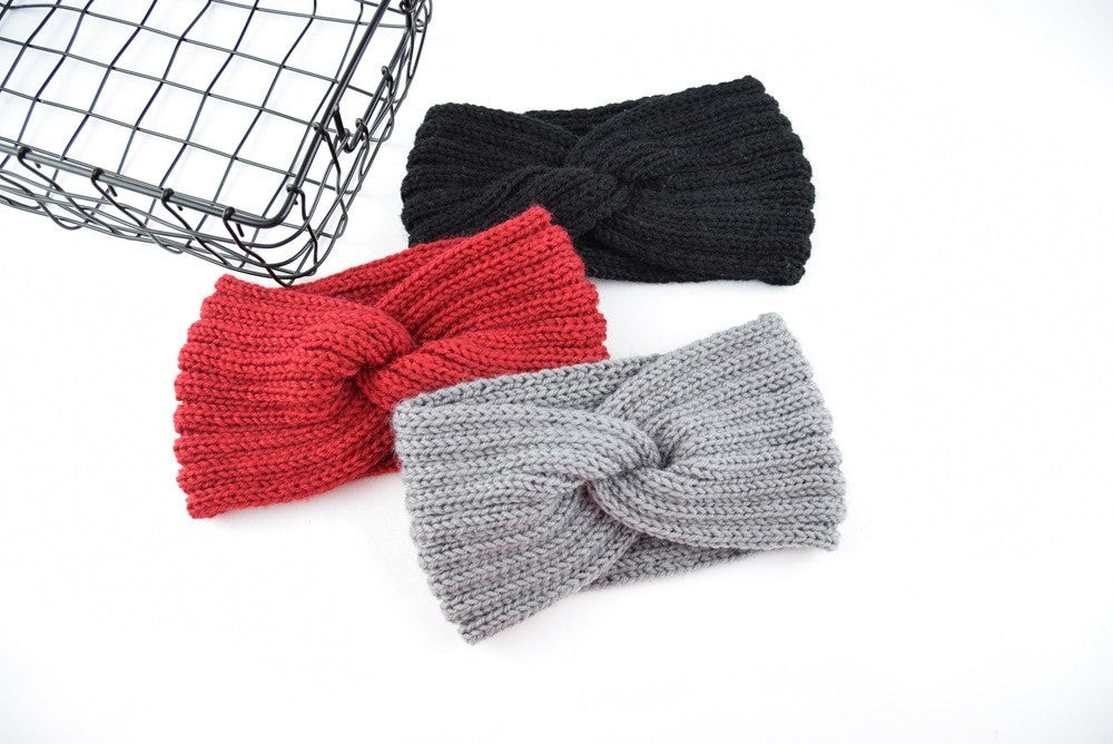 Knit ear warmer headband by Glow Ritual