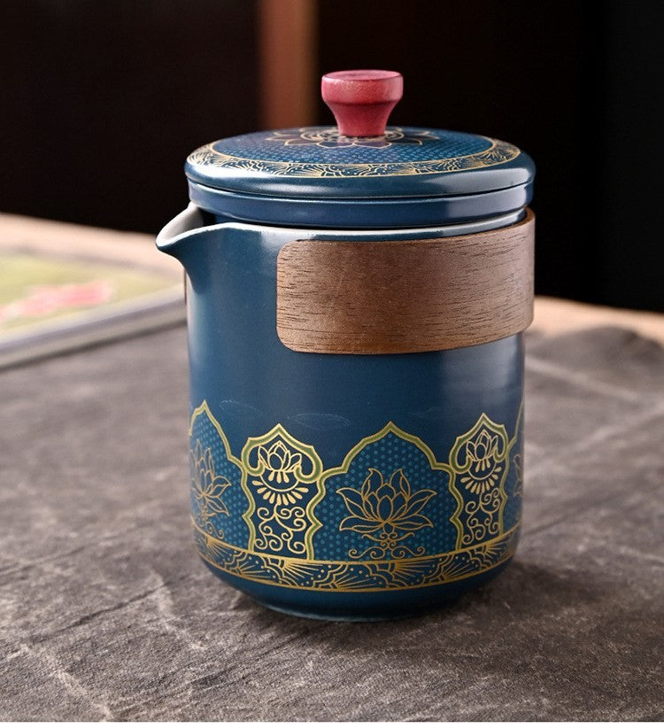 Travel gongfu tea set by Glow Ritual