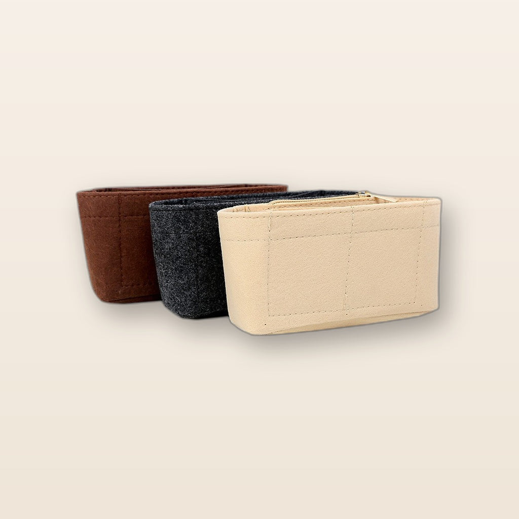 Felt bag organizer insert by Glow Ritual