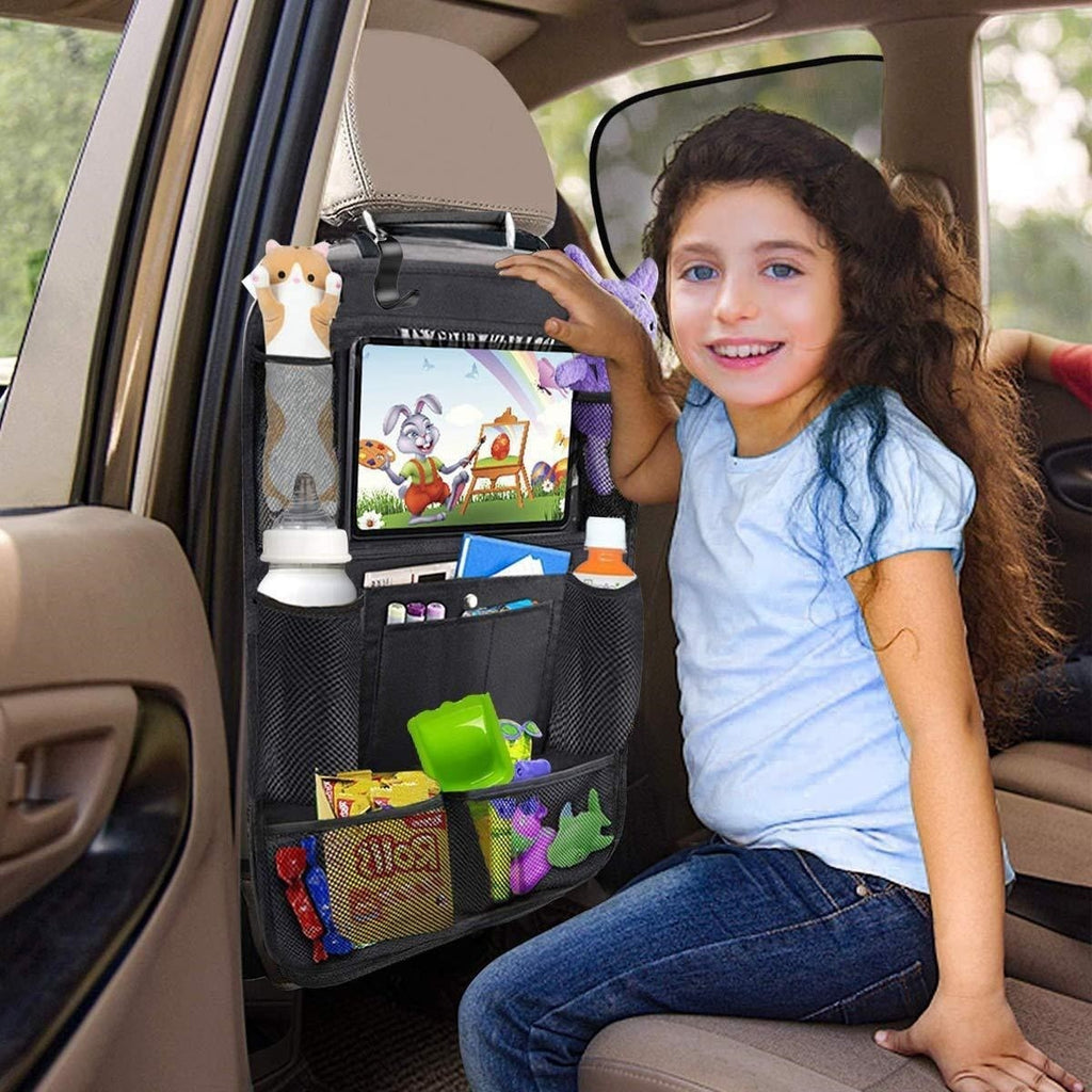 Car backseat organizer by Glow Ritual