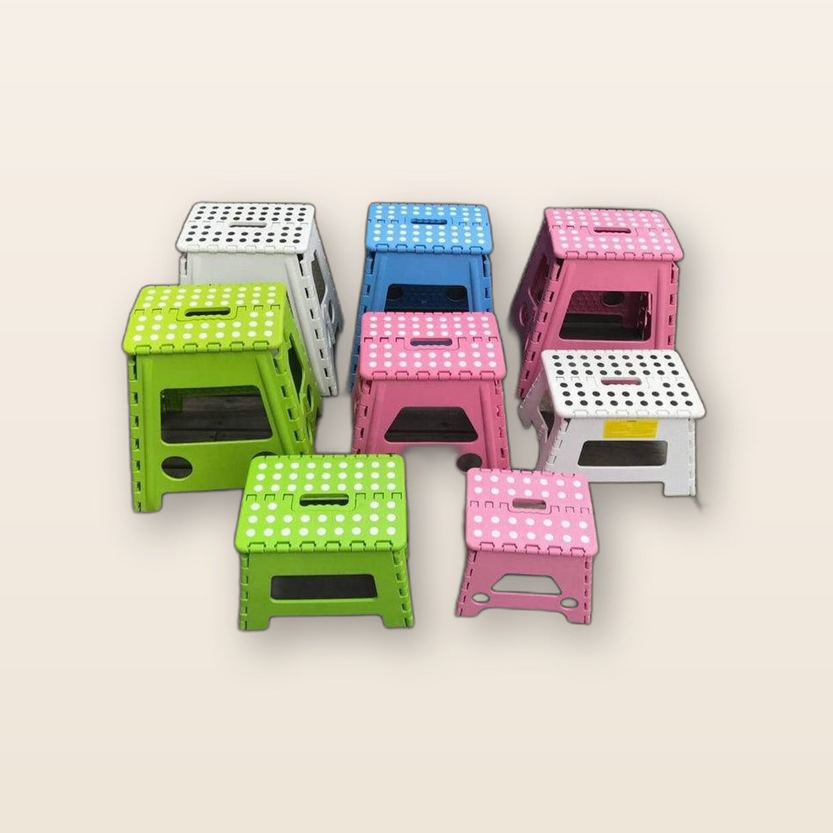Folding shower stool by Glow Ritual