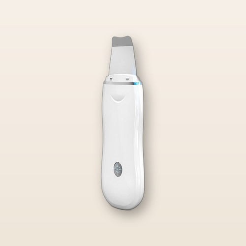 Ultrasonic skin scrubber spatula by Glow Ritual