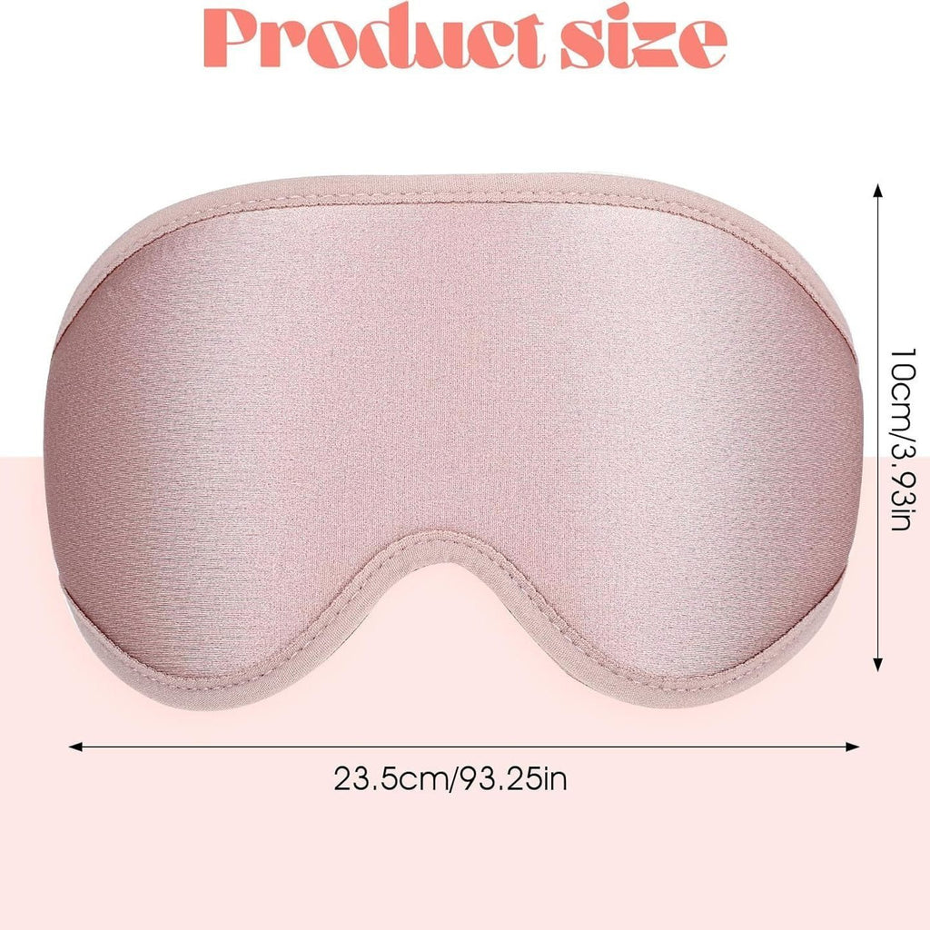 3D contoured memory foam sleep mask by Glow Ritual